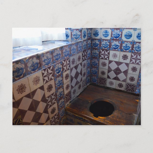 Carte Postale Toilette Royale en Rosenborg Castle, Copenhague (Devant)