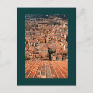 Carte Postale Toits de tuiles rouges