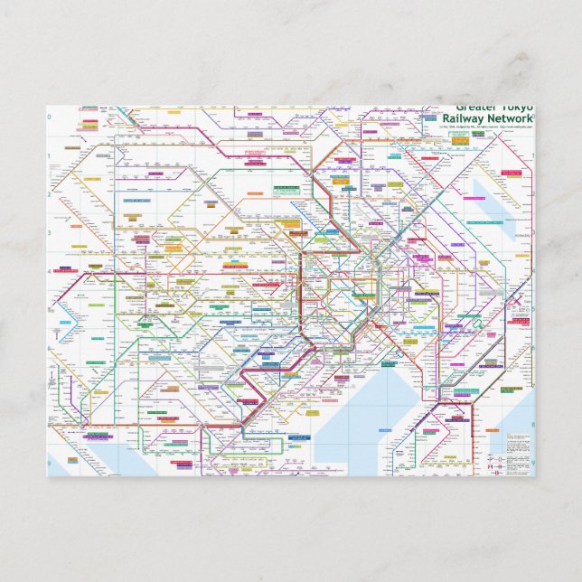 Carte Postale Tokyo (Devant)