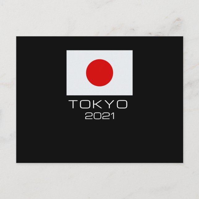 Carte Postale Tokyo 2021 (Devant)