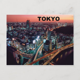 Carte Postale Tokyo Japan Sunset (St.K.)