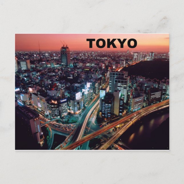 Carte Postale Tokyo Japan Sunset (St.K.) (Devant)