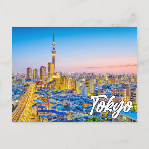 Carte Postale Tokyo, Japon