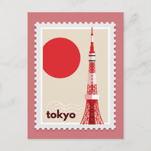 Carte Postale Tokyo Japon