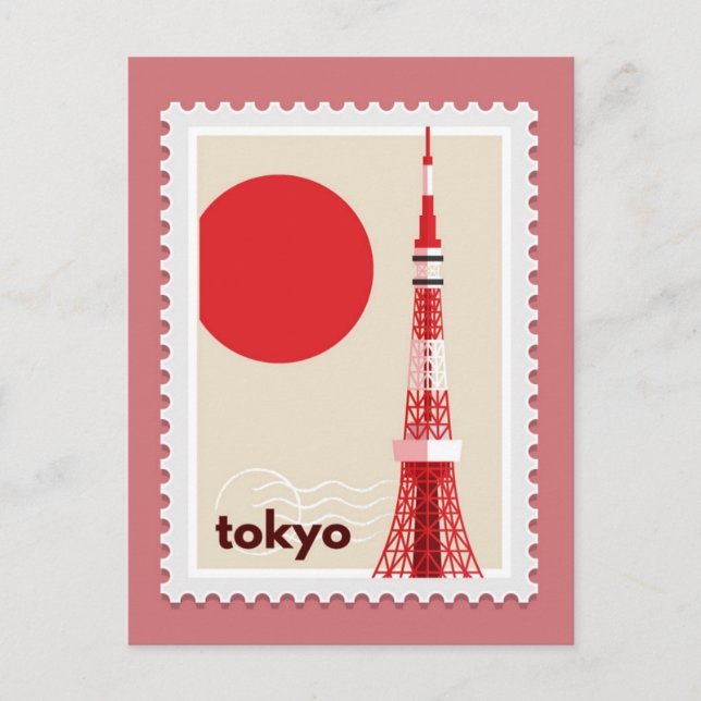 Carte Postale Tokyo Japon (Devant)
