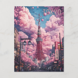 Carte Postale Tokyo Japon Voyages