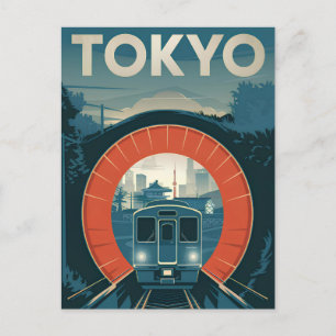Carte Postale Tokyo vintage