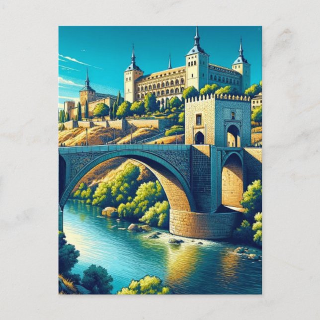 Carte Postale Toledo Espagne (Devant)