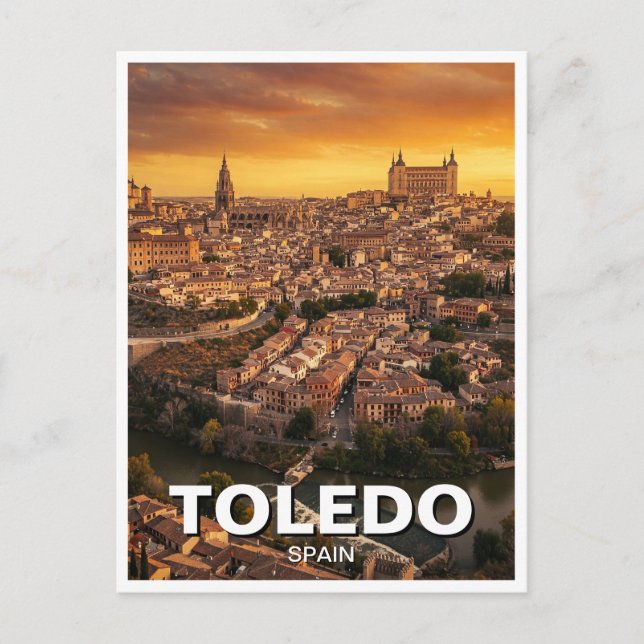 Carte Postale Toledo Espagne Voyage (Devant)