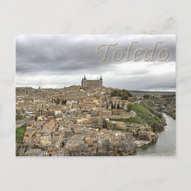 Carte postale Toledo Rio Tajo Castille-La Manche E (Devant)