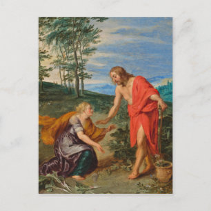 Carte Postale Toli Me Tangere Jesus et Mary Magdalene"