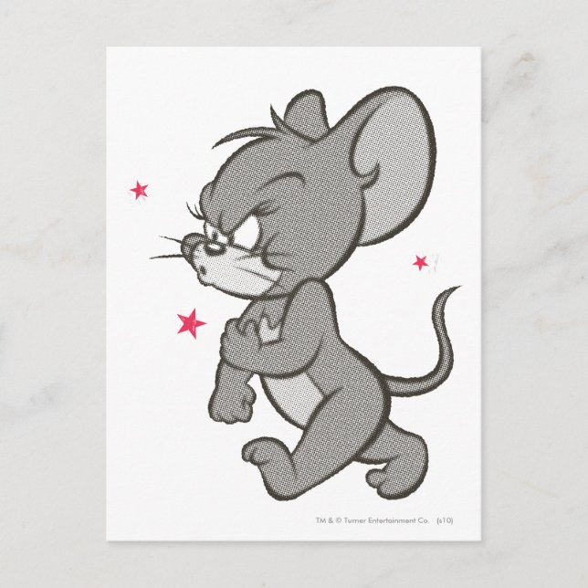 Carte Postale Tom and Jerry Tough Mouse 1 (Devant)