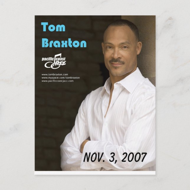 Carte Postale Tom Braxton (Devant)