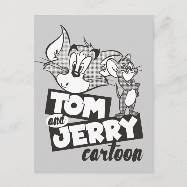 Carte Postale Tom Et Jerry | Carton Tom Et Jerry (Devant)