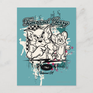 Carte Postale Tom et Jerry Hollywood CA