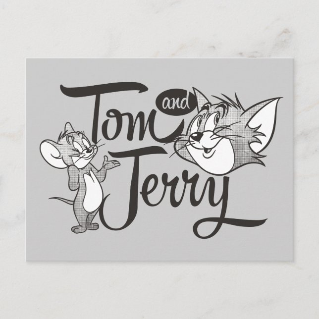 Carte Postale Tom Et Jerry | Tom Et Jerry Ont L'Air Doux (Devant)