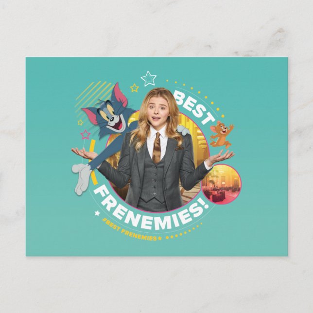 Carte Postale Tom & Jerry With Kayla - Meilleures Frenemies (Devant)