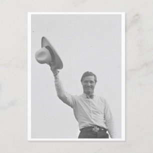 Carte Postale Tom Mix Divertissant Un Groupe De Garçons