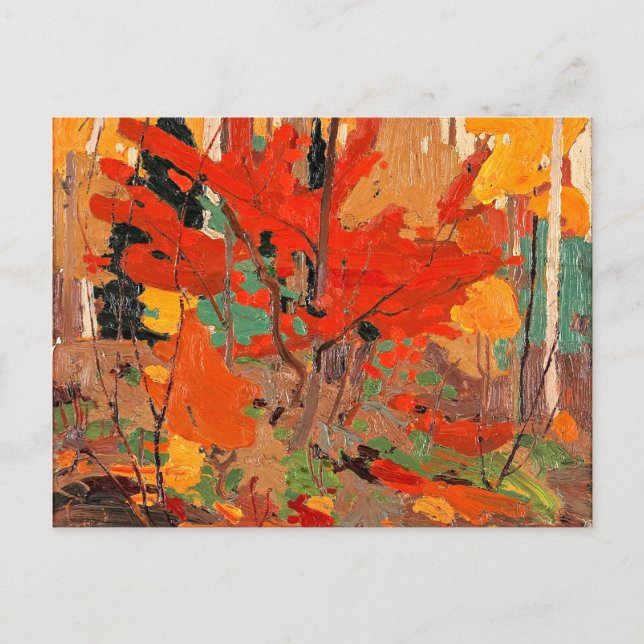Carte Postale Tom Thomson - Automne, automne 1916 (Devant)
