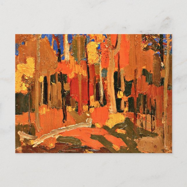 Carte Postale Tom Thomson - Couleur d'automne (Devant)