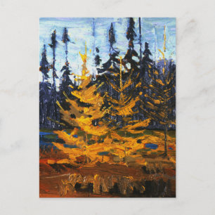 Carte Postale Tom Thomson Painting Tamaracks Canadian Wilderness