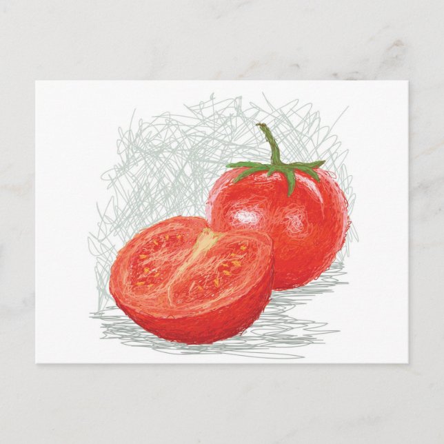 Carte Postale tomate (Devant)