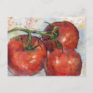 Carte Postale Tomates trois