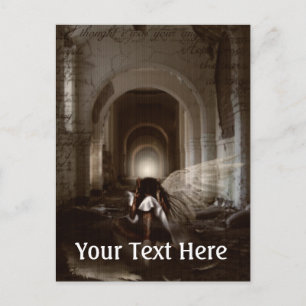 Carte Postale Tombé Je Pensais Que J'Étais Ton Ange
