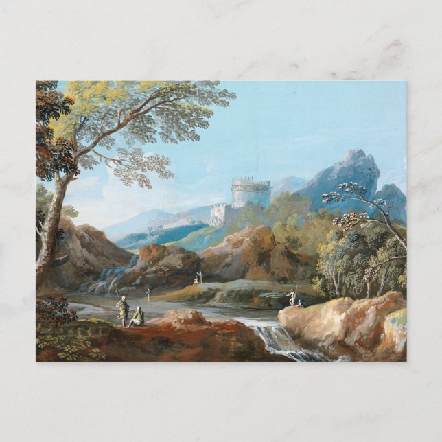 Carte Postale Tombeau de Cecilia Metella | Giovanni Battista Bus (Devant)