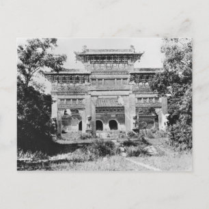 Carte Postale Tombeau de l'empereur Qing Taizong