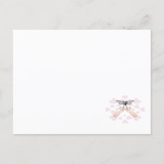 Carte Postale Tomber Amoureux Du Cicada En Été