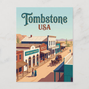 Carte Postale Tombstone USA