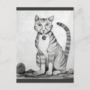 Carte Postale TomCat vieux tigre