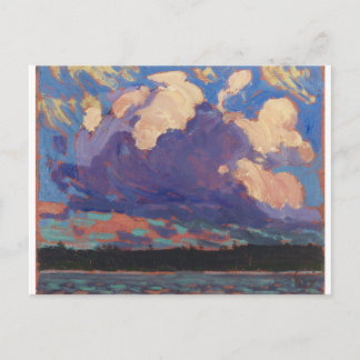 Carte Postale Tommy Thomson Ontario Paysage nuage du soir