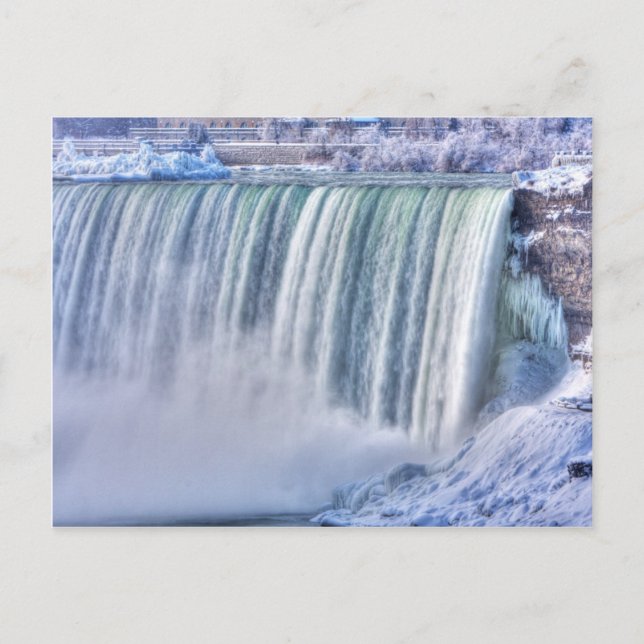 Carte Postale Tonnerre congelé (Devant)