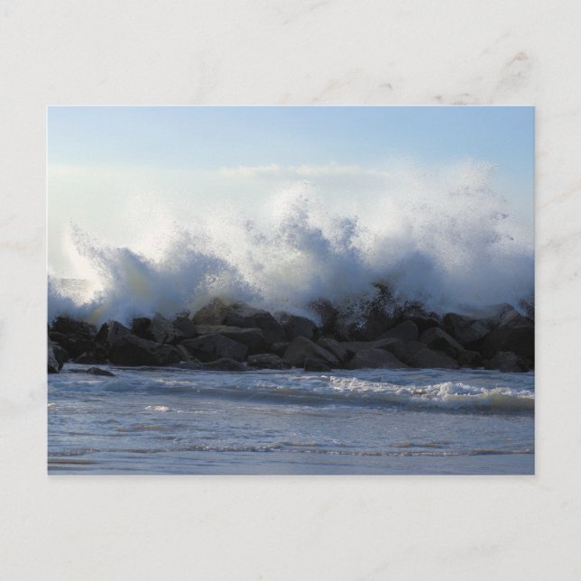 Carte Postale Tonnerre liquide (Devant)