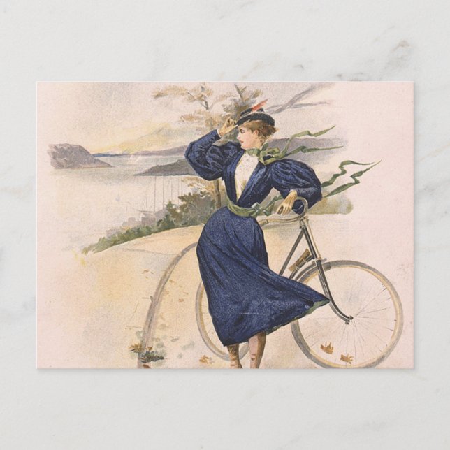 Carte Postale TOP Biking Beauté (Devant)