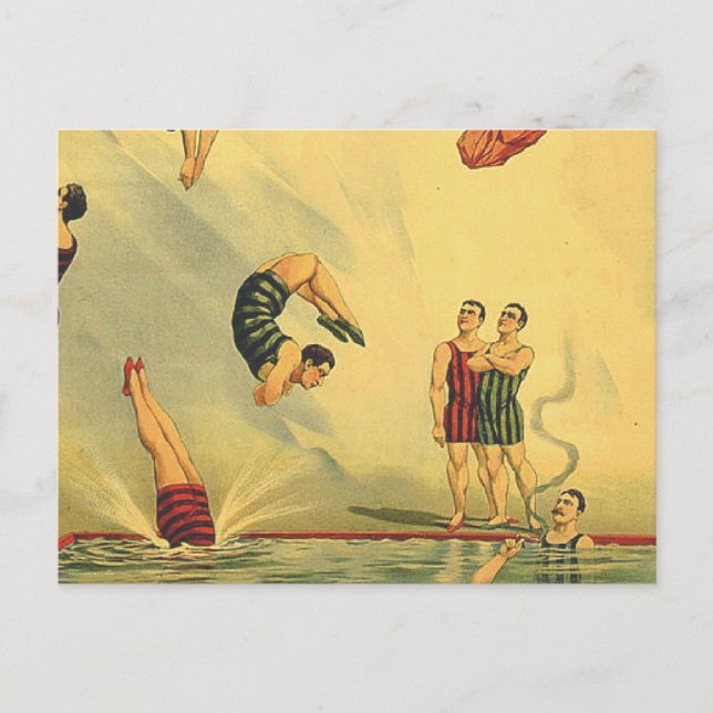 Carte Postale TOP Diving Old School (Devant)