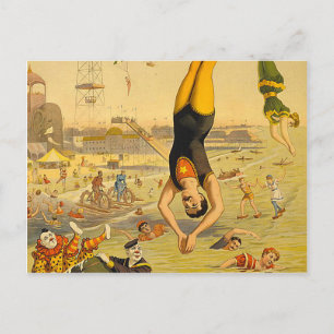 Carte Postale TOP Diving Slogan