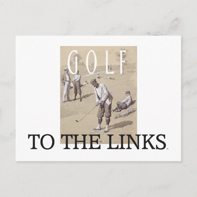Carte Postale TOP Links Golf (Devant)