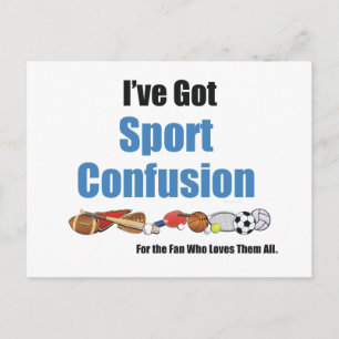 Carte Postale TOP Sport Confusion