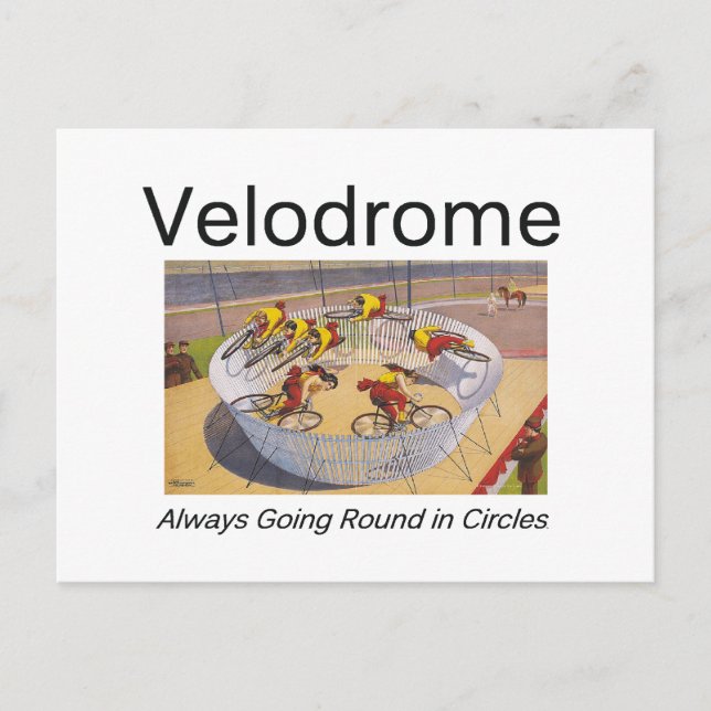 Carte Postale TOP Vélodrome Cercles (Devant)