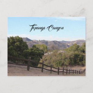 Carte postale Topanga Canyon California Travel Kee