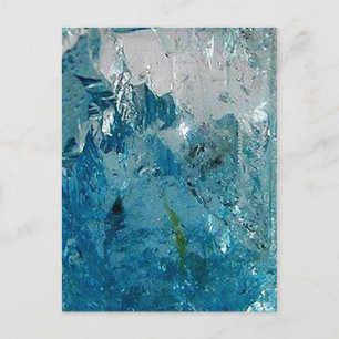 Carte Postale Topaz bleu