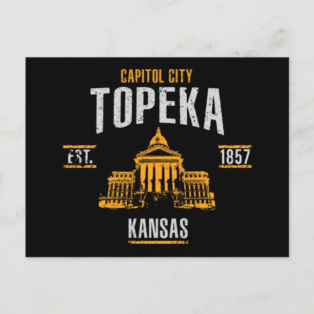 Carte Postale Topeka (Devant)