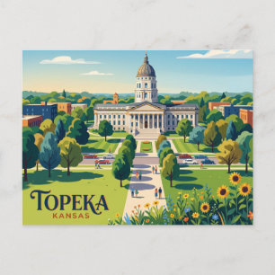Carte Postale Topeka Kansas