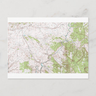 Carte Postale Topographic