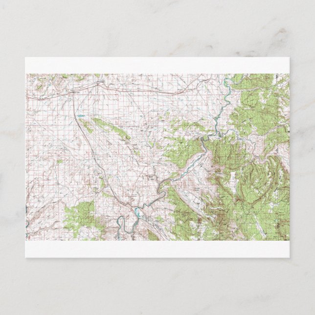 Carte Postale Topographic (Devant)