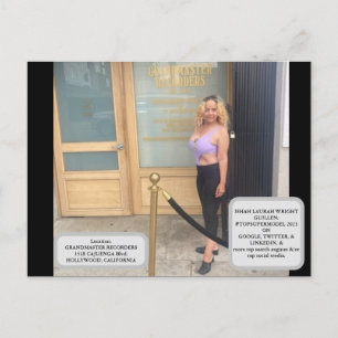 CARTE POSTALE #TOPSUPERMODEL2023