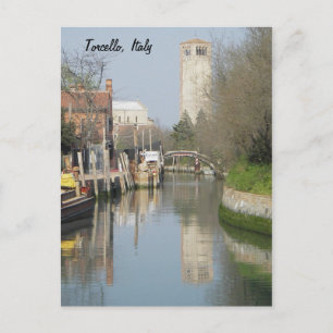 Carte Postale Torcello, Italie